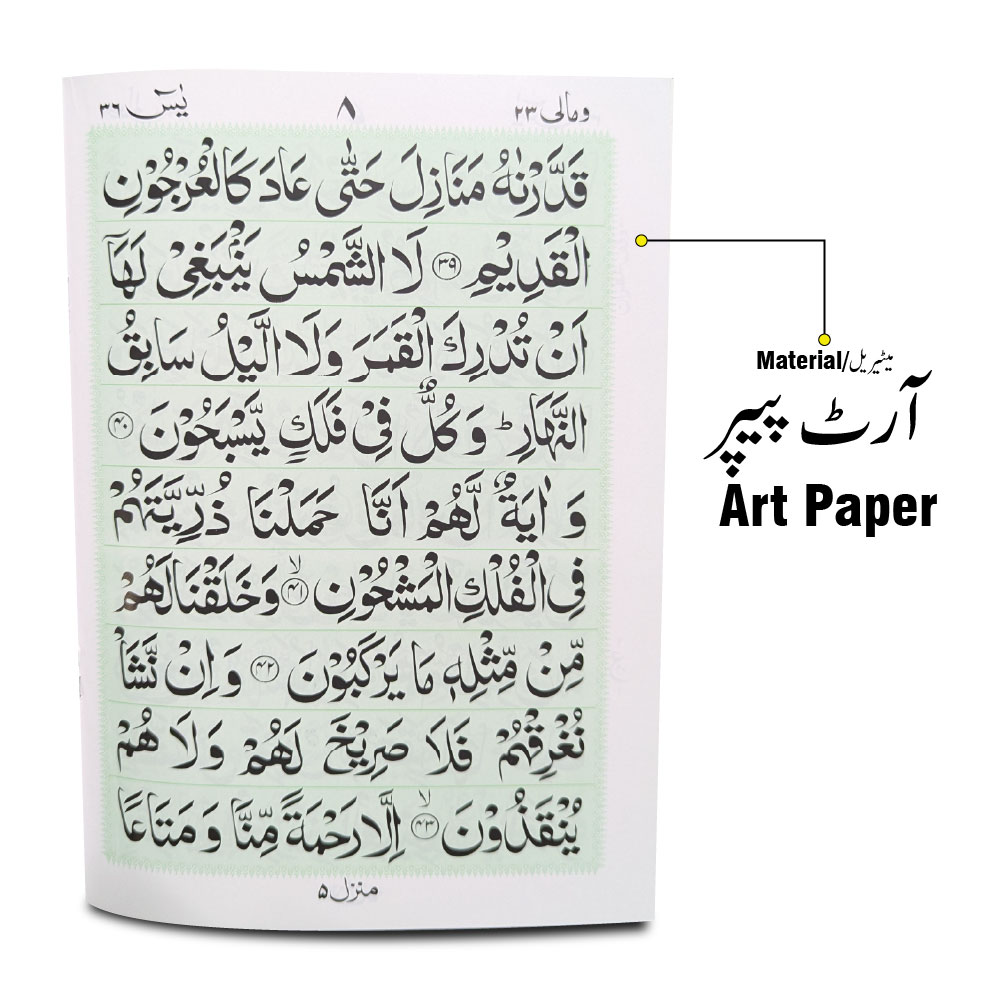 86M Sura Yaseen Bold(Purfeum)