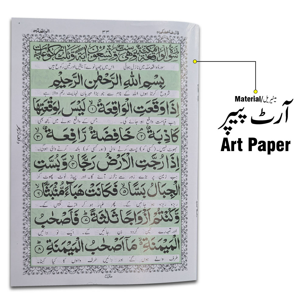 211KC PanjSurah : Panj Surah Shareef Collection Of 10 Surahs From Quran (Arabic And Urdu) Taj Company Surah Book
