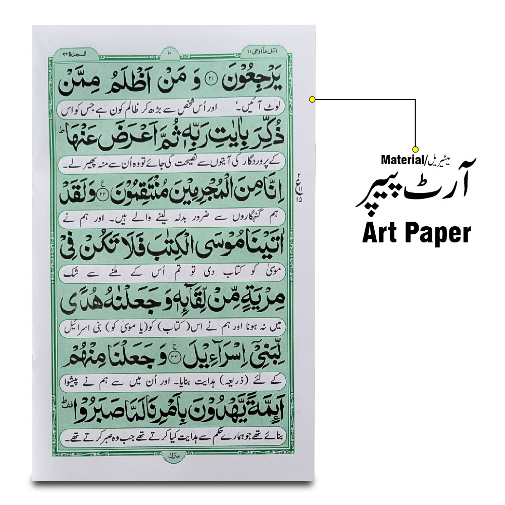 324-1KC Sura Sajdah Translated