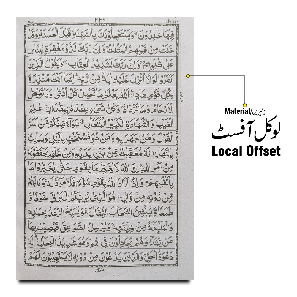 75AL Holy Quran(16 Line Hafizi)