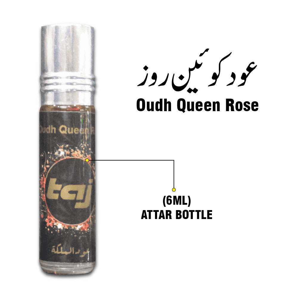 R10-Oud Queen Rose Attar,Ettar,Perfume 10mlÂ RollÂ On