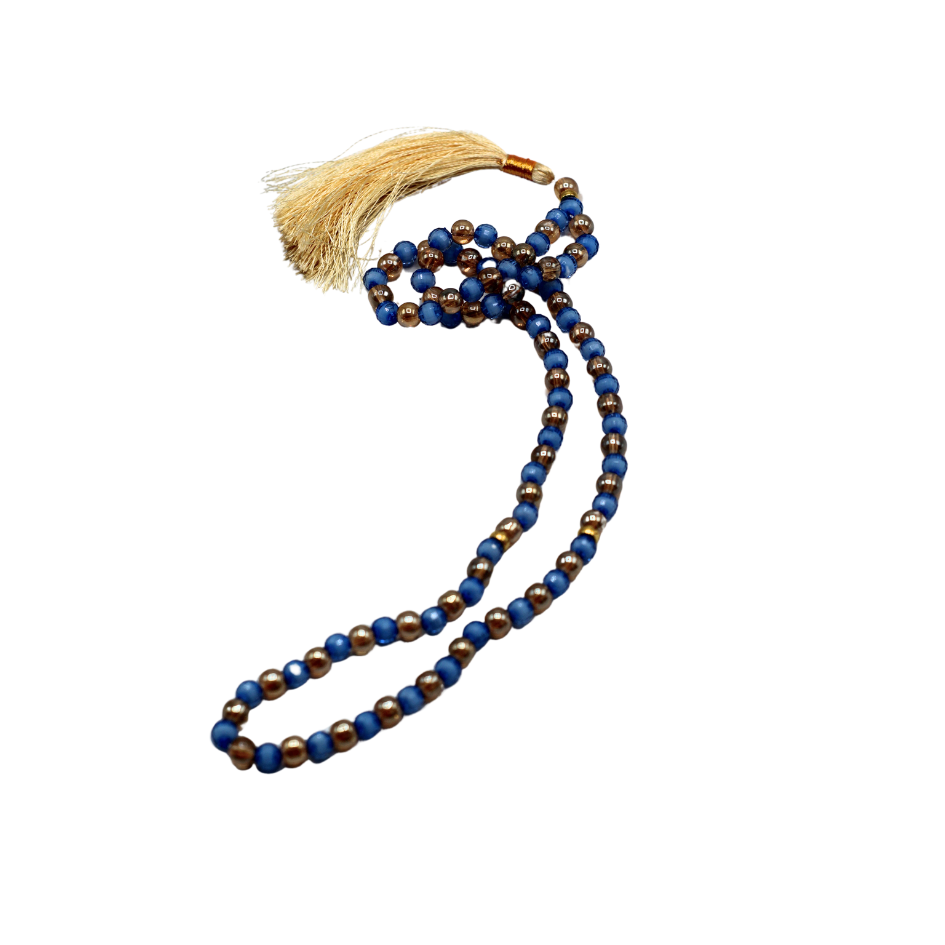Tasbih double tone+plastic sheesha 8 Num 100 Daana