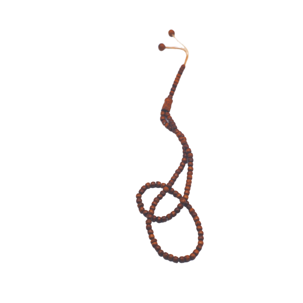 Tasbih wooden 2 number 100 daana 
